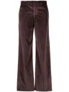 Levi's Baggy Wide-leg Trousers In Brown