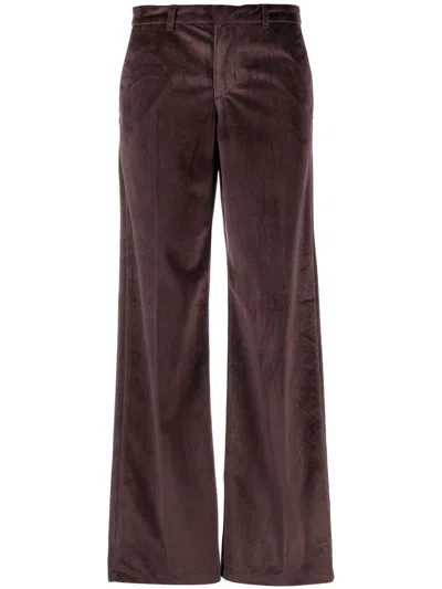 Levi's Baggy Wide-leg Trousers In Chocolate Plum Velve