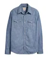 Levi's Barstow Standard Fit Western Shirt In Blue