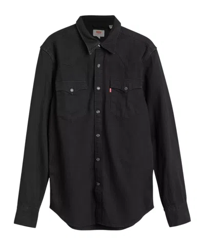 Levi's Levis Barstow Western Long Sleeved Shirt Black