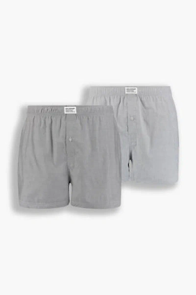 Levi's Basic Boxer Brief 2 Pack In Gray