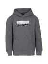 Levi's Grey Sweatshirt For Boy With Logo In Grey