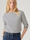 Levi's Bay Sailor Long Sleeve T-shirt In Navy Blazer