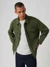 Levi's Bayview Soft Worker Sweatshirt In Kombu Green