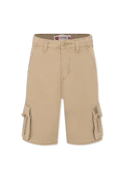 Levi's Kids' Beige Shorts For Boy
