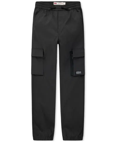 LEVI'S BIG BOYS TECH STRETCH CARGO JOGGER PANTS