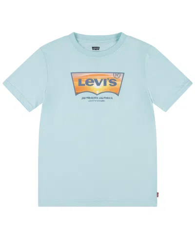 Levi's Kids' Big Boys Sunset Batwing Tee In Clearwater