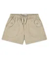 Levi's Big Girls Parachute Shorts In Irish Cream