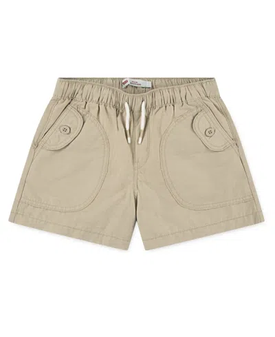 Levi's Kids' Big Girls Parachute Shorts In Irish Cream
