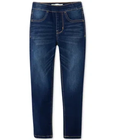 Levi's Kids' Big Girls Pull On Jegging In Dark Blue