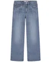 Levi's Big Girls Textured Striped Wide Leg Jeans In Joshua Tree
