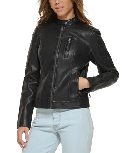 Levi's Biker Jacket In Chocol Bro
