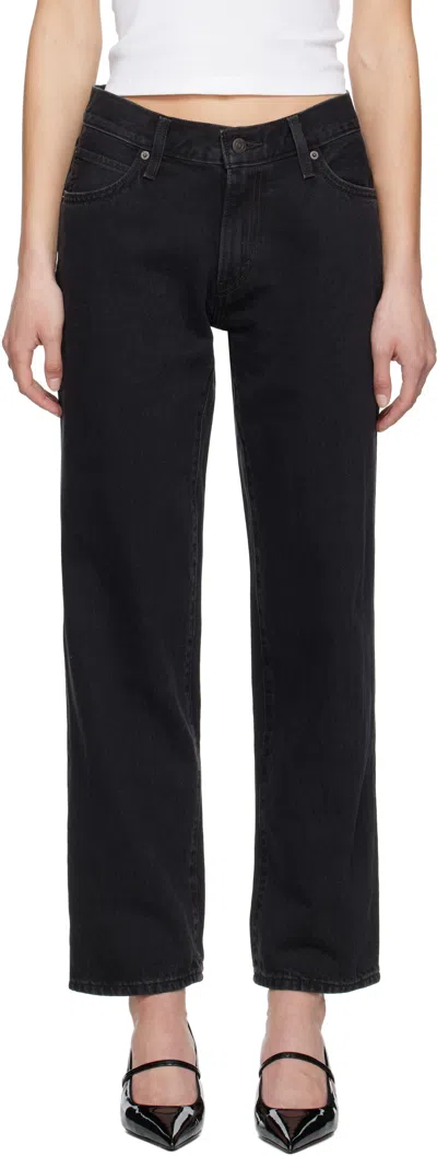 Levi's Black '94 Baggy Jeans In Open Mind