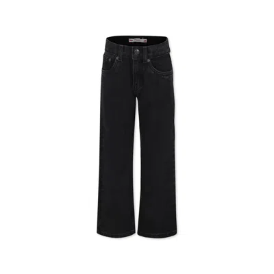 LEVI'S BLACK JEANS FOR BOY WITH LOGO