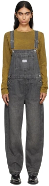 LEVI'S BLACK VINTAGE DENIM OVERALLS