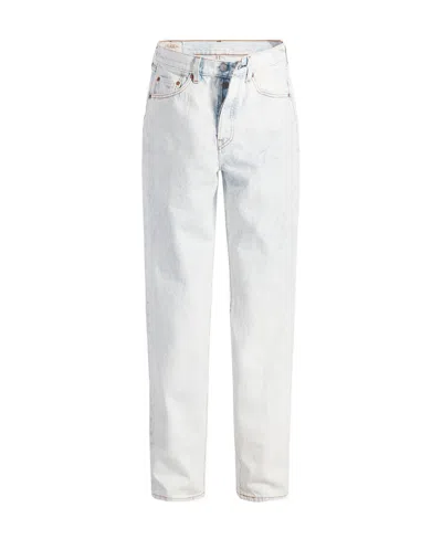 Levi's Bleached-effect Tapered Jeans In White