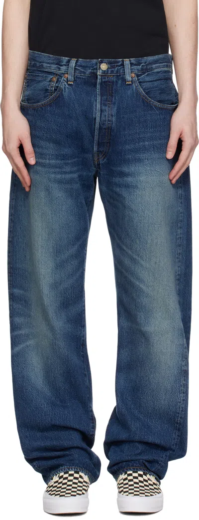 Levi's Blue 1955 501 Jeans In Rockland