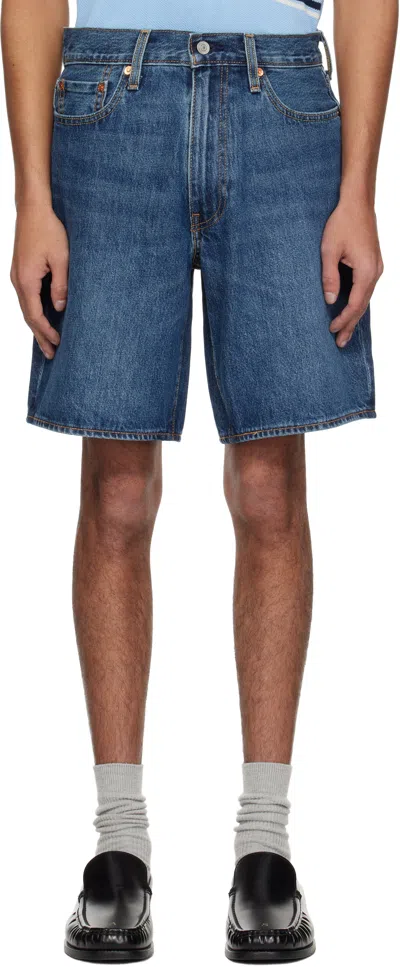 Levi's Big Boys 501 Classic 5-pocket Design Denim Shorts In Dark Stone