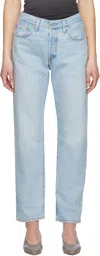 Levi's 725 High-waist Classic Stretch Bootcut Jeans In Ever Afternoon