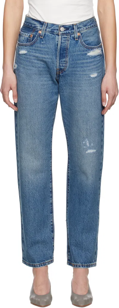 Levi's Blue 501 '90s Jeans In Verified Vintage