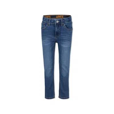 Levi's Kids' Blue 510 Jeans For Boy With Logo In Denim