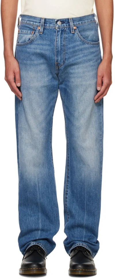 Levi's Blue 517 Bootcut Jeans In Bull Rush