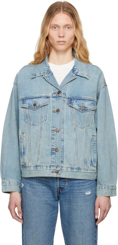 LEVI'S BLUE '90S TRUCKER DENIM JACKET