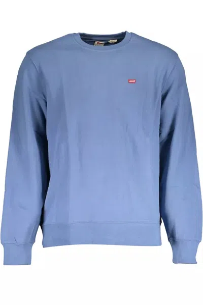 Levi's Original Batwing Logo French Terry Sweatshirt In Blue