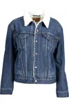Levi's Blue Cotton Women Jacket
