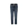 Levi's Blue Jeans For Girl With Logo In Denim