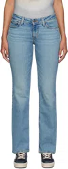 LEVI'S BLUE SUPERLOW BOOTCUT JEANS