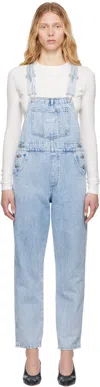 Levi's Blue Vintage Overalls In Mesh Intentions
