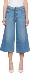 Levi's Blue Xl Culotte Jeans In Hot And Cold