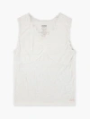 Levi's Bow Purl Edge Tank Top Big Girls S-xl Xl In Gardenia
