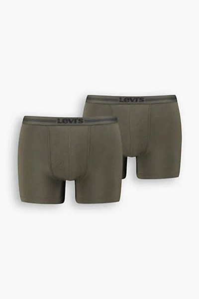 Levi's Boxer Brief 2 Pack In Gray