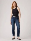 Levi's Boyfriend Mid Rise Women's Jeans 34x27 In Cobalt Layer
