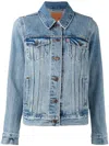 Levi's Light Blue Cotton Women Jacket