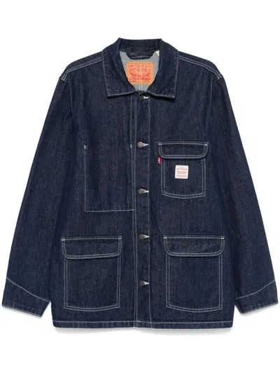 Levi's Broadway Engineer Jacket In Blu