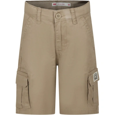 Levi's Kids' Brown Casual Shorts For Boy