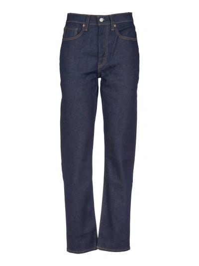 Levi's Button Fitted Jeans In Blue