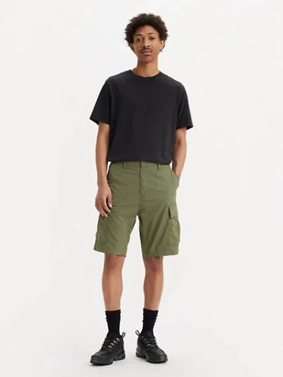 Levi's Carrier Cargo 9.5" Men's Shorts 44 In Black