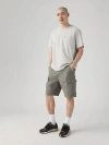 Levi's Carrier Cargo Lightweight Men's Shorts 44 In Grey Ore