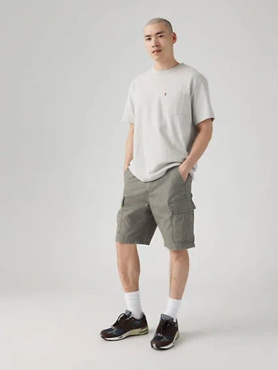 Levi's Carrier Cargo Lightweight Men's Shorts 44 In Grey Ore