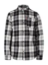 Levi's Ivory Shirt For Boy With Logo Patch In White