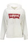 LEVI'S CHIC COTTON HOODED SWEATSHIRT WITH WOMEN'S LOGO