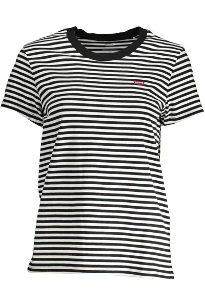 Levi's Chic Cotton Tee With Classic Women's Logo In Black
