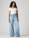 Levi's Ribcage Bells High Rise Flare Jeans In Invested Indigo