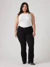 Levi's Classic Bootcut Women's Jeans (plus Size) 26m In Soft Black 2