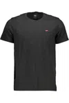 Levi's Classic Cotton Tee With Men's Logo In Grey