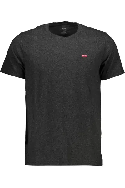 Levi's Classic Cotton Tee With Men's Logo In Grey
